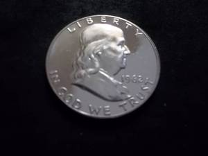 1962  Franklin Half Dollar Choice Proof