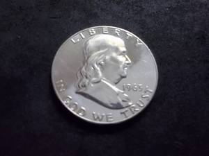 1963 Franklin Half Dollar Proof
