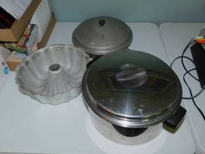 Vintage Pot, Pan and Bundt Cake Pan