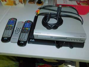 Magnavox DVD Player and Dish Reciever
