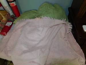 Vintage Rug and Bed Spread