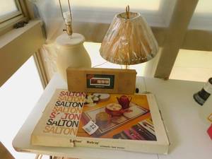 Two Lamps, Hot Tray and Frame