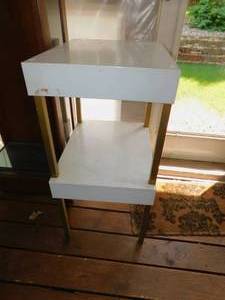 2 Layered Metal Shelf