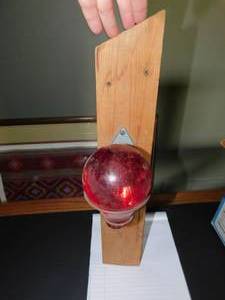 Vintage Red Comet Automatic Fire Extinguisher