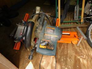 Ryobi TS1352 Compound Miter Saw  Port A Mate Stand