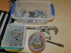 Lot of Screws and Containers