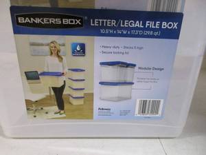 Bankers File Boxes