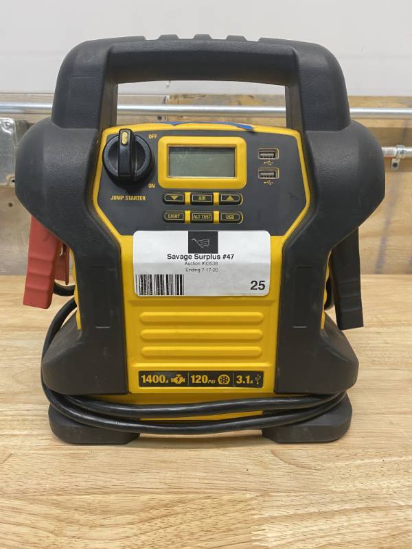 Dewalt jump starter compressor online
