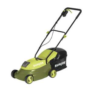 lot 8 image: SUN 14 in. 28-Volt Cordless Walk Behind Push Mower Kit with 4.0 Ah Battery  Charger