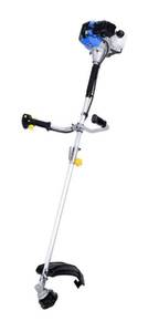 lot 16 image: BLUE MAX 2-Cycle 42.7cc Straight Shaft Trimmer and Brush Cutter Combo
