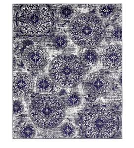 lot 68 image: UNIQUE LOOM Sofia Grand Navy Blue 8 0 x 10 0 Area Rug