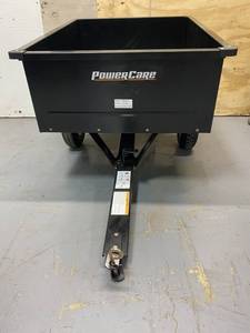 lot 52 image: POWER CARE 10 cu. ft. Lawn Mower Dump Cart with Wheels