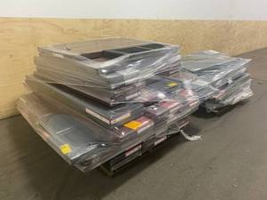 lot 89 image: 2 Pallets of Vantage Classic Series Shutters, various sizes and colors