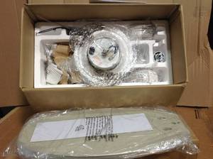 Lillycrest 52 in. IndoorOutdoor Matte White Ceiling Fan by Hampton Bay in good condition
