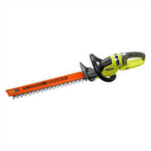 Ryobi ONE 22 in. 18-Volt Lithium-Ion Cordless Battery Hedge Trimmer (Tool Only) in good condition