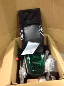 Scotts 19 in. 40-Volt Lithium-Ion Cordless Battery Walk Behind Push Mower with 5 Ah Battery and Charger Included in like new condition
