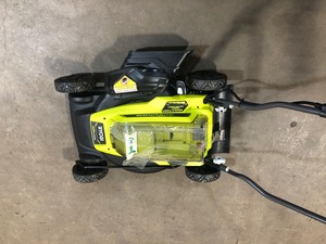 Ryobi 18 in. 40-Volt 2-in-1 Lithium-Ion Cordless Battery Walk Behind Push Mower 4.0 Ah Charger and Battery NOT INCLUDED SEE PICS PLZ 