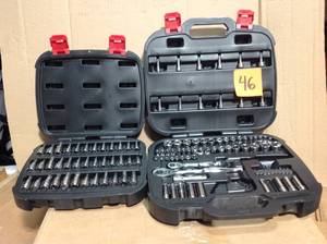lot 46 image: Husky 38 in. Drive Master Bit Socket Set (37-Piece) in good condition