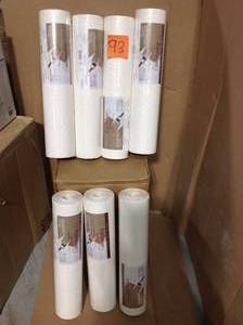 lot 93 image: Venetian Stucco Texture Paintable Wallpaper by Norwall