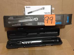 lot 99 image: Capri Tools 14 in. Drive 20 in. to 245 in. lbs. Torque Wrench