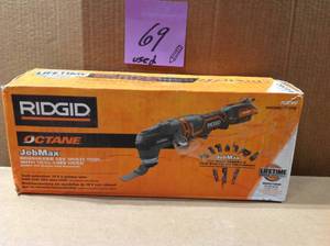 RIDGID 18-Volt OCTANE Cordless Brushless JobMax Multi-Tool  USED