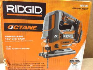 RIDGID 18-Volt OCTANE Cordless Brushless Jig Saw (Tool Only)