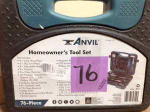 ANVIL Home Tool Kit  (76-Piece)