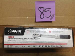 Sunex Tools 14 in. Drive 60T Torque Wrench (10 in.lbs. to 50 in.lbs.)