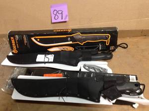 Gerber Gator Machete Jr and Contrast Clip Knife Combo 31-002663