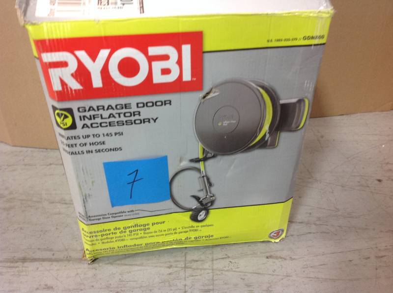 Ryobi garage high best sale pressure air inflator accessory