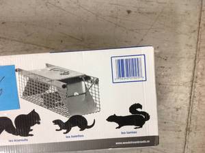 lot 16 image: Havahart Small 2-Door Professional Live Animal Cage Trap for Rat, Squirrel, Chipmunk, and Weasel in good conditions