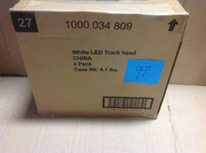lot 97 image: 5.8-Watt White LED Track Head