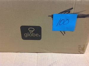 lot 100 image: Globe Electric Designer Slim Directional 6 in. White Integrated LED Recessed Kit