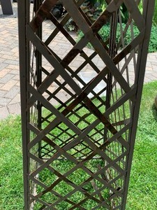 lot 38 image: Metal Trellis- 5 feet tall