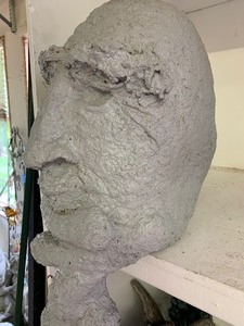 lot 110 image: Humpty Dumpty Statue