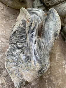 lot 119 image: Cement Rabbit Statue
