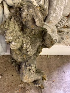 lot 121 image: Lot of Three Angle Figurines