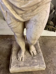 lot 126 image: Light Weight Cupid Pedestal