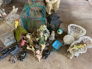lot 125 image: Lot of Whimisical Items Including Fairies and More
