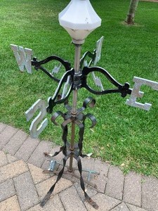 lot 130 image: Halloween Weather Vane