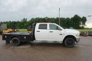 2011 Dodge 3500 HD Extended Cab Dually Flatbed Truck