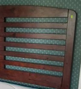 lot 27 image: Mission Pine Bed Frame