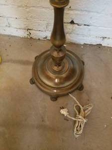 lot 37 image: Amazing Antique Candleabra Lamp