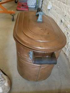 lot 55 image: Antique Copper Boiler