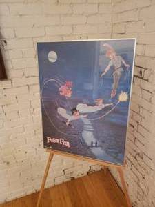 lot 84 image: Large Peter Pan poster