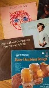 lot 17 image: Vintage Vinyl LP Record Smorgasbord