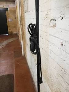 lot 117 image: Functional Sleek Floor Lamp