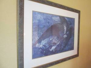 lot 45 image: Hughes Wall Art 34 x 44 Night ...
