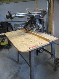 lot 3 image: SearsCraftsman 12 inch radial arm saw