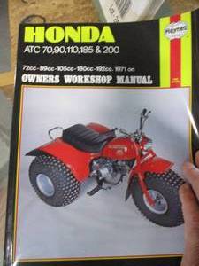 lot 21 image: Honda Repair Manual